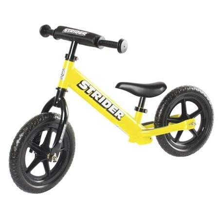 STRIDER 12 Sport - YELLOW W/XL Seat Post And Saddle